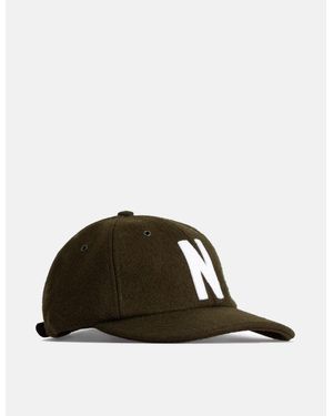 Norse Projects Sports Cap (Wool) - Brown