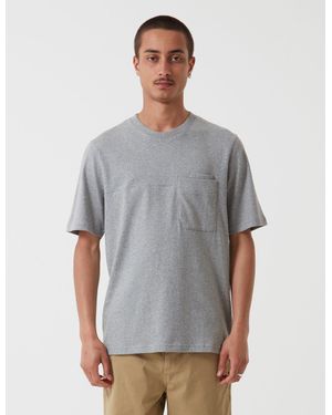 Folk Folk Angle Pocket T-Shirt - Grey