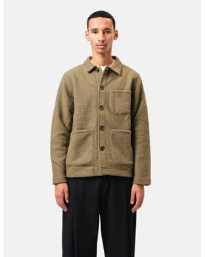 Universal Works Field Jacket (Wool) - Natural