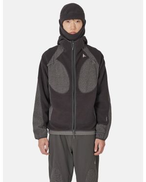 ROA Ocular Polartec Thermal Pro Zip Up Hoodie - Grey