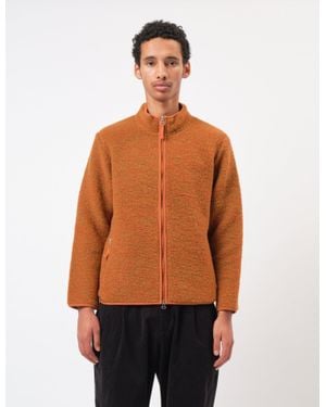 Universal Works Climbing Jacket (Six Wool) - Orange