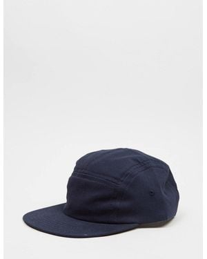 Ebbets Field Flannels Brushed Twill 5-Panel Cap - Blue