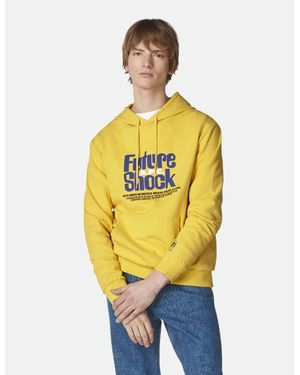 A.P.C. X Brain Dead Spacy Hoodie - Yellow