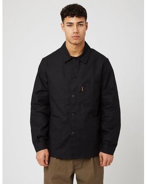 Le Laboureur Cotton Work Jacket - Black