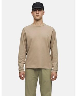 Portal Root Hemp Long Sleeve T-Shirt - Natural