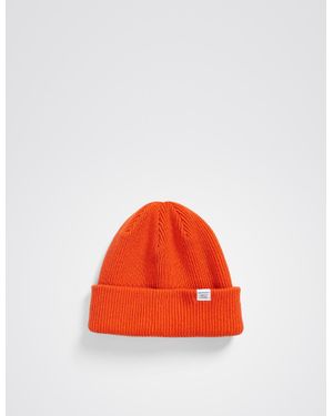 Norse Projects Merino Lambswool Beanie - Red