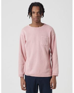 Manastash Honeycome Snug Thermal Sweatshirt - Pink