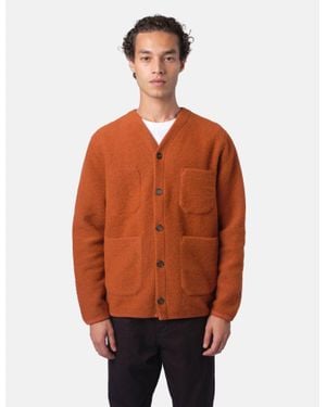 Universal Works X Article. Exclusive Cardigan (Wool) - Orange