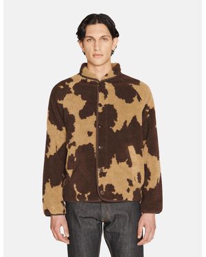 YMC Beach Fleece Jacket - Brown