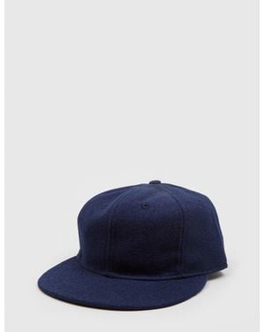 Ebbets Field Flannels Wool 6-Panel Cap - Blue