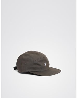 Norse Projects 5-Panel Cap (Twill) - Brown