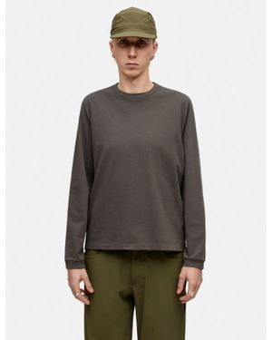 Portal Root Hemp Ls T-Shirt - Grey