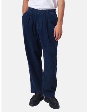 Universal Works Oxford Pant (Cord) - Blue