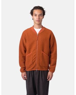 Universal Works X Article Exclusive Zip Bomber (Wool) - Orange
