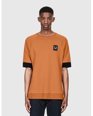 Fred Perry X Raf Simons Raglan Sleeve T-Shirt - Multicolour