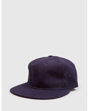 Ebbets Field Flannels Rip-Stop 6 Panel Cap - Blue