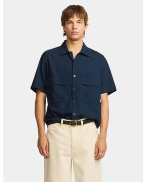 Larriet Kendalls Short Sleeve Shirt - Blue