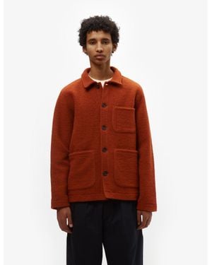 Universal Works Field Jacket (Wool) - Red