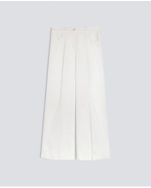Aspesi Pantalone Ampio - Bianco