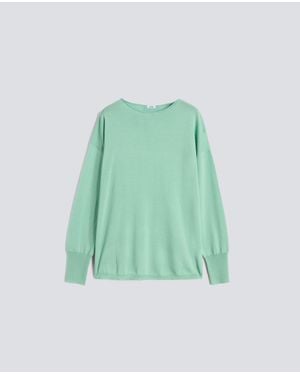 Aspesi Maglia Con Scollo A Barca - Verde