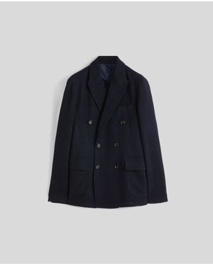 Aspesi Blazer Sugimoto Wint Doppiopetto - Blu