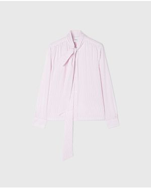 Aspesi Camicia Con Fiocco - Rosa
