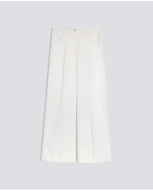 Aspesi Pantalone Ampio - Bianco
