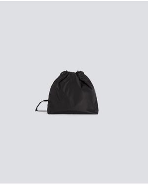 Aspesi Borsa A Sacchetto Con Tracolla - Nero
