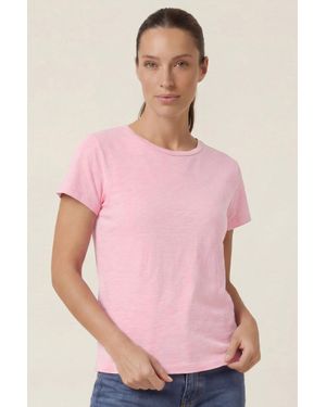 Aspiga Sustainable T- Shirt Summer Holiday 100% Cotton - Pink