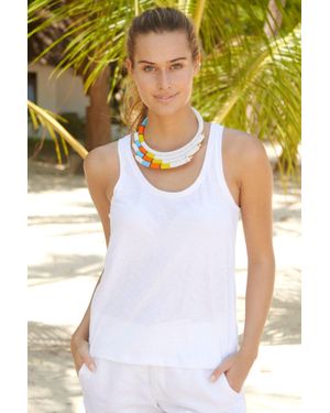 Aspiga Vest Top | - Yellow