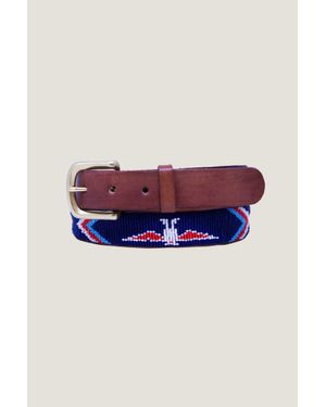 Aspiga Sustainable Arrow Belt - Blue
