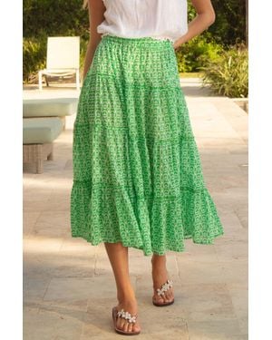 Aspiga Size Organic Cotton Skirt - Green
