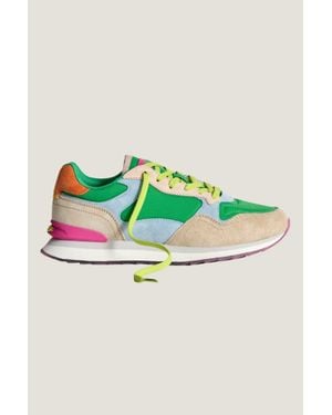 HOFF Aspiga Ladies Sustainable Coast Trainer Multicoloured - Green