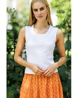 Aspiga Ladies Rib Tank Top - Green