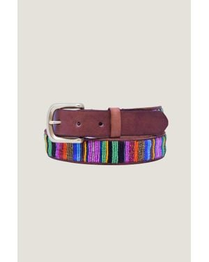 Kalonzo Aspiga Multishine Belt - Red