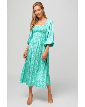 Aspiga Ladies Sustainable Nancy Dress - Green