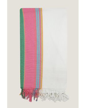 Aspiga Sustainable Handmade Kenyan Kikoy Towel Cotton Summer Holiday Gifting - Pink