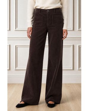 Aspiga Ethical Ladies Stretch Corduroy Trouser, Trending Autumn - Black