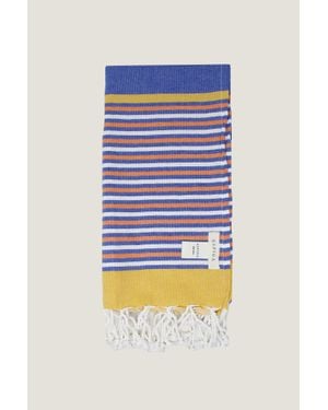 Aspiga Sustainable Handmade Kenyan Kikoy Towel Cotton Summer Holiday Gifting - Blue