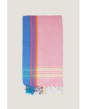 Aspiga Sustainable Handmade Kenyan Kikoy Towel Cotton Summer Holiday Gifting - Pink