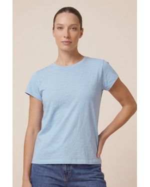 Aspiga Sustainable T- Shirt Summer Holiday 100% Cotton - Blue