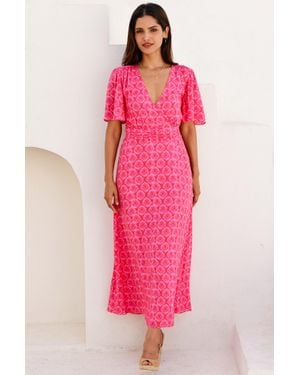 Aspiga Mimi Ecovero Dress - Pink