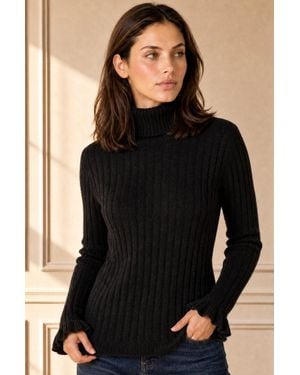 MAISON HOTEL Aspiga Sustainable Nocturne Nancy Sweater Knit - Black