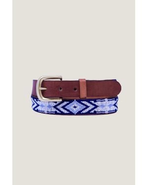Kalonzo Aspiga Sustainable Arrow Belt - Blue