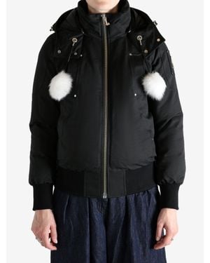 Moose Knuckles Debbie Bomber - Black