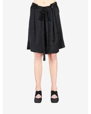 Ann Demeulemeester Blenda Lounge Shorts - Black
