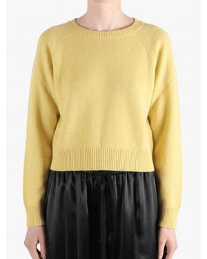 Margaret Howell Short Classic Crew Neck - Yellow