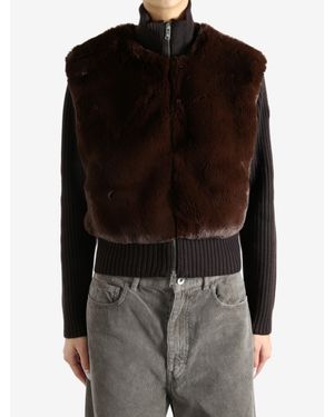 Moose Knuckles Dua Bunny Sweater - Black