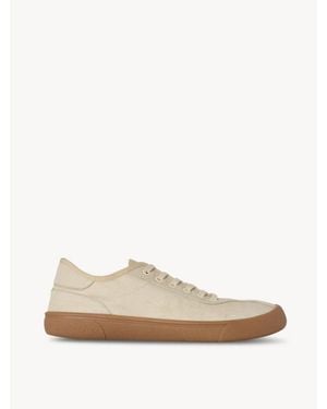 The Row Canvas Sneakers - White