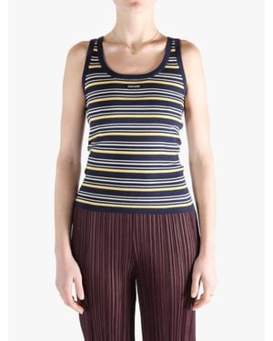 Miu Miu Sleeveless and tank tops for Women | Online Sale up to 33